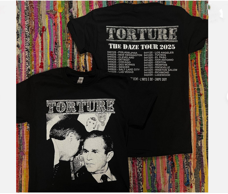 Torture The Daze Tour 2025 T-Shirt, All Sizes S to 5X for fan