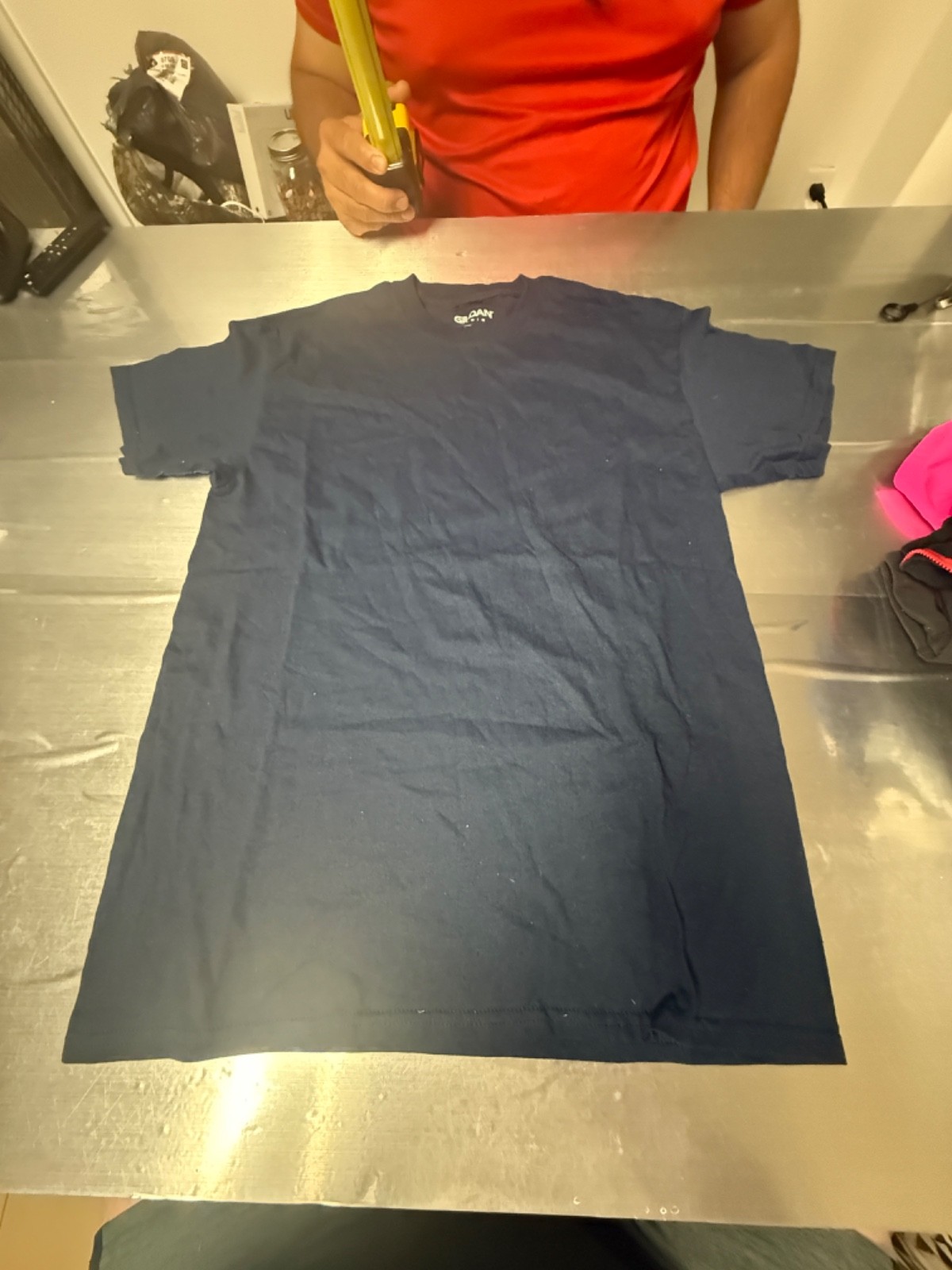 Gildan Mens Premium Short Sleeve Heavy Cotton Plain Blank Casual T-Shirt