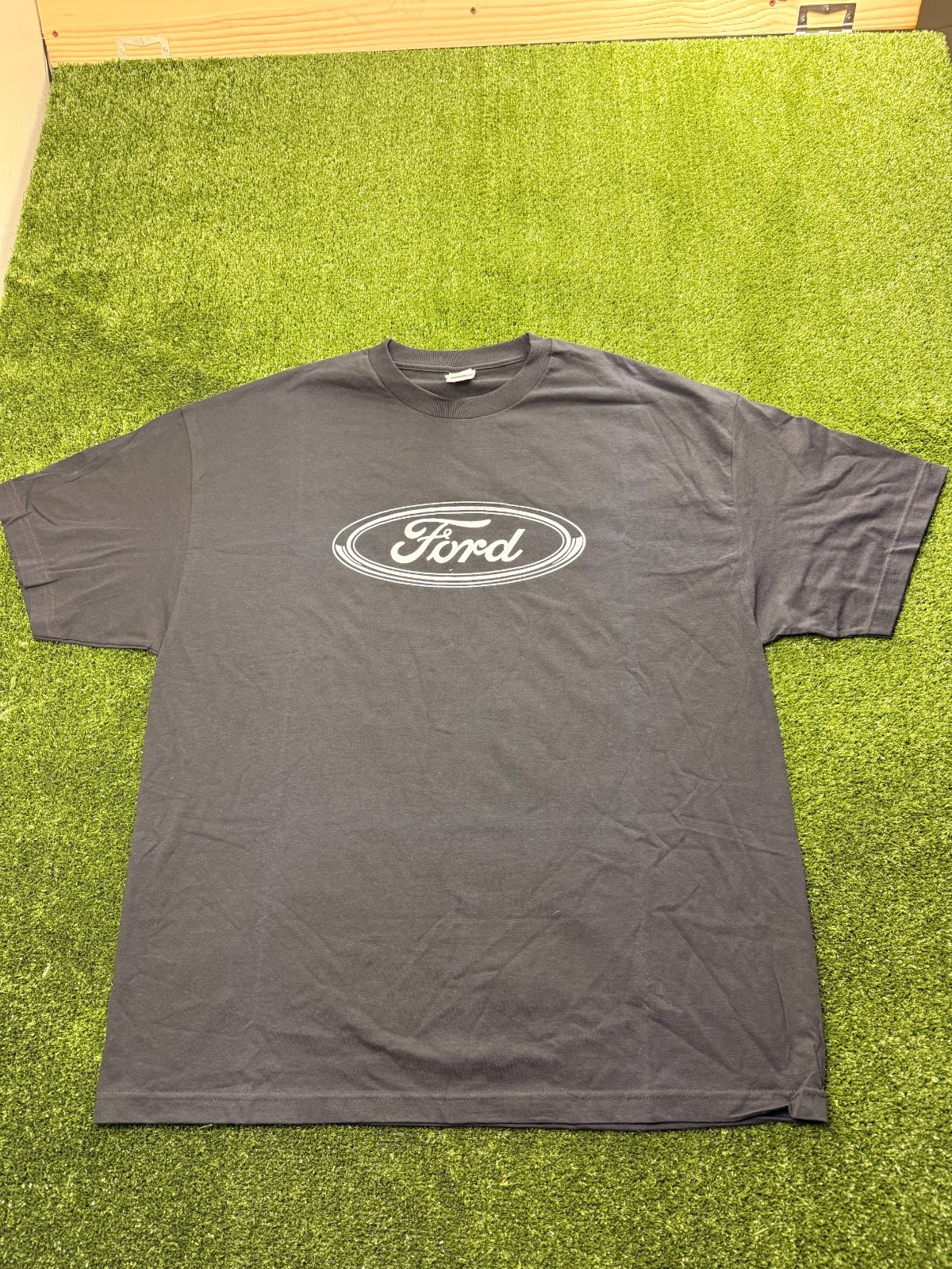 Vintage Ford T-Shirt 2XL Alstyle AAA Graphic Tee Black Car Logo