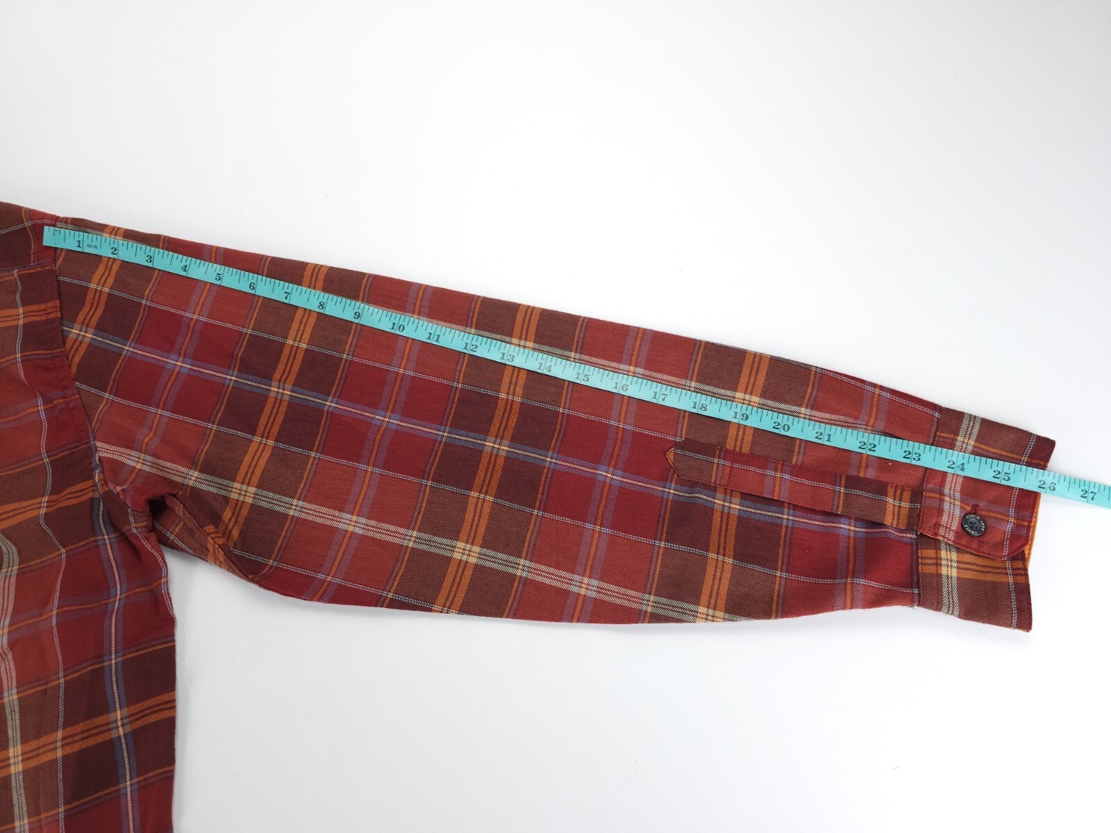 Orvis Red Plaid Button Outdoor Logger Classic Mountain Shirt Mens XL