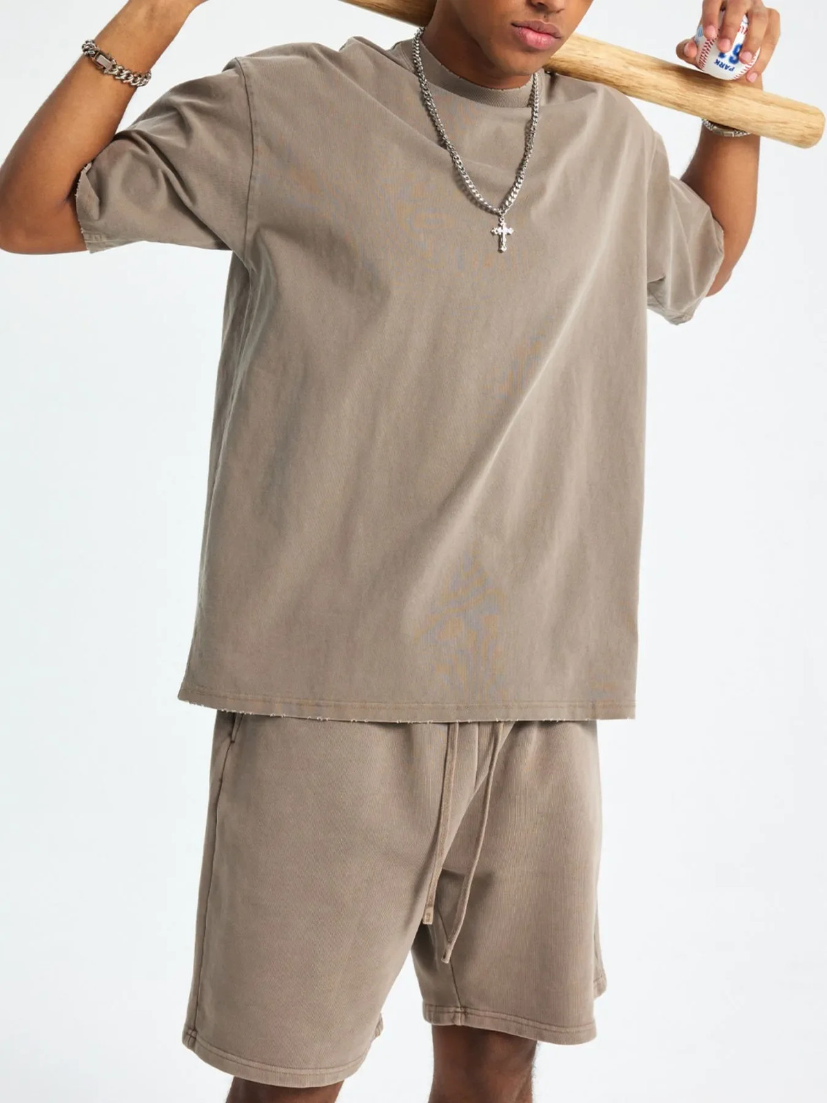 Men’s Casual Oversized Cotton T-Shirt