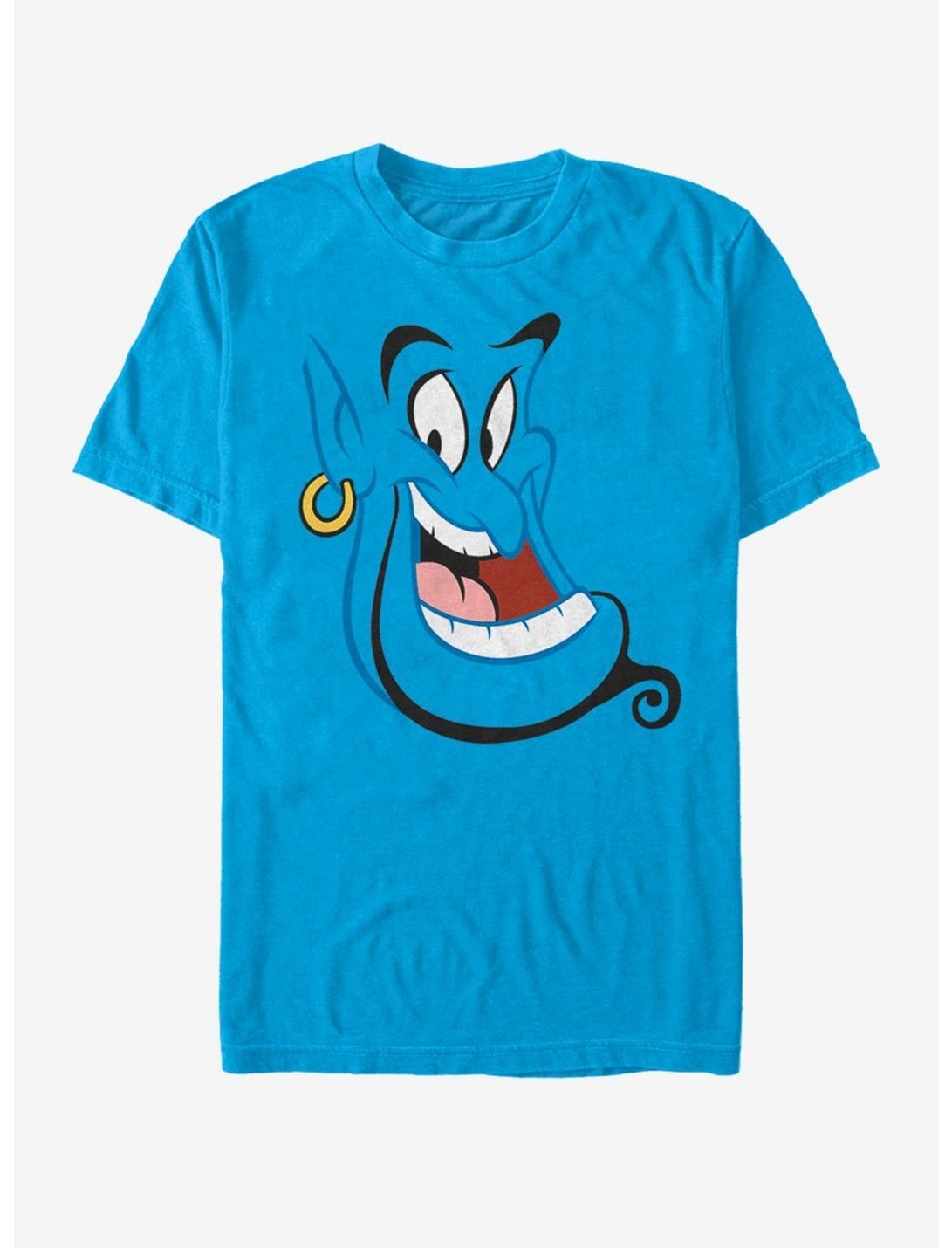 Disney Aladdin Genie Face T-Shirt S-5XL FREE SHIPPING
