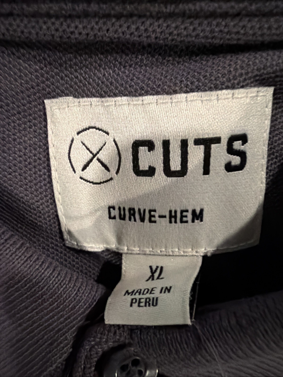 NWT CUTS Men Prestige Pima Cotton Polo Signature Fit Blue XL $82 Retail!