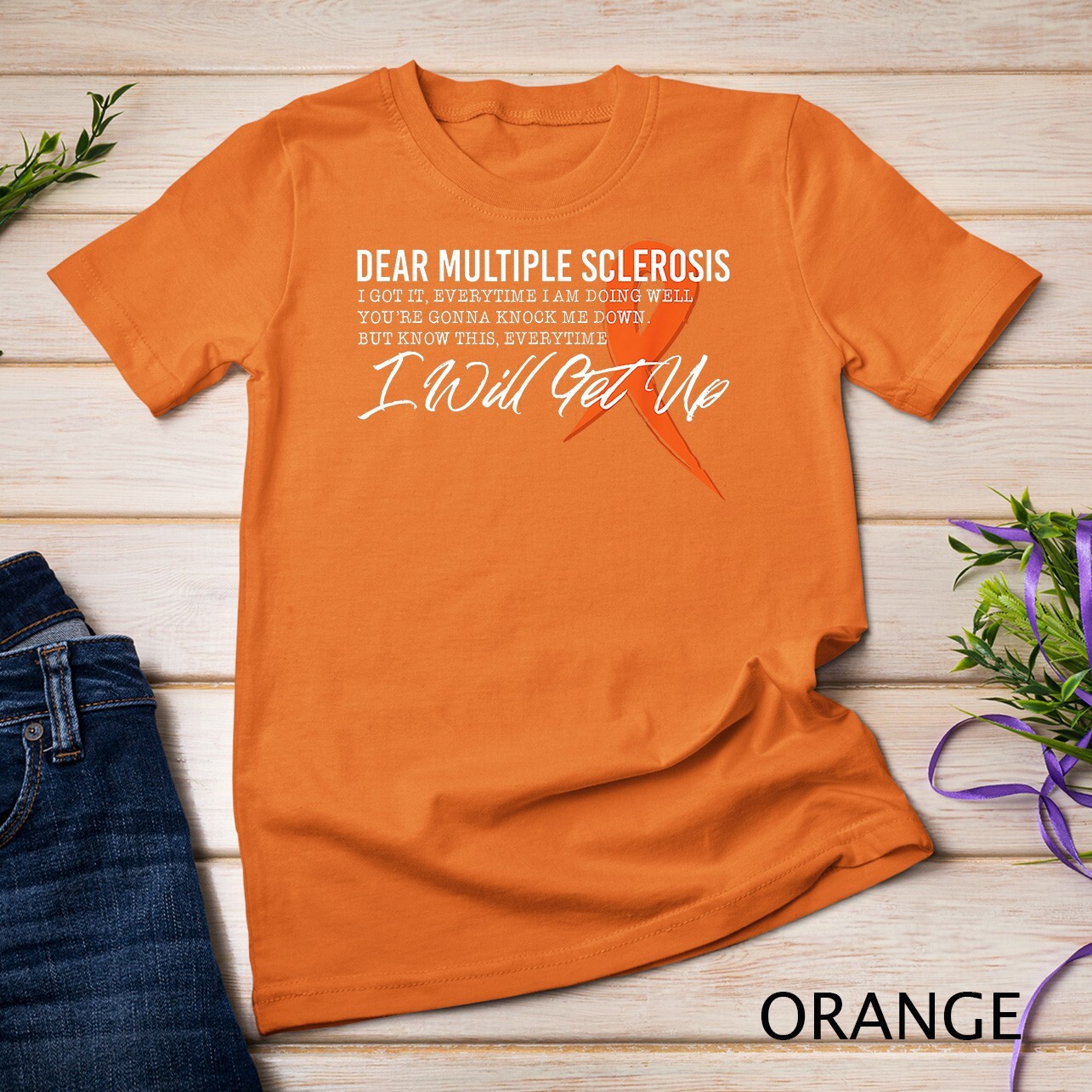 Multiple Sclerosis Awareness-Multiple Sclerosis Unisex T-shirt