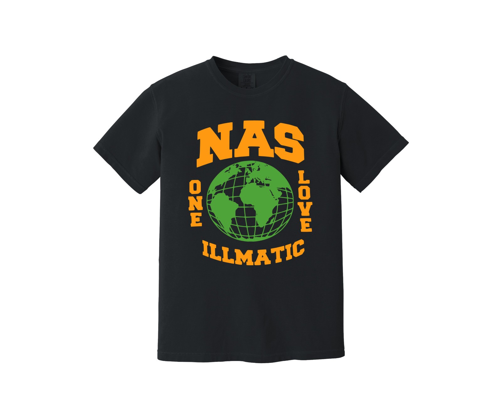 Nas Illmatic Heavyweight T-Shirt – Classic 90s boom bap, One Love, Memory Lane