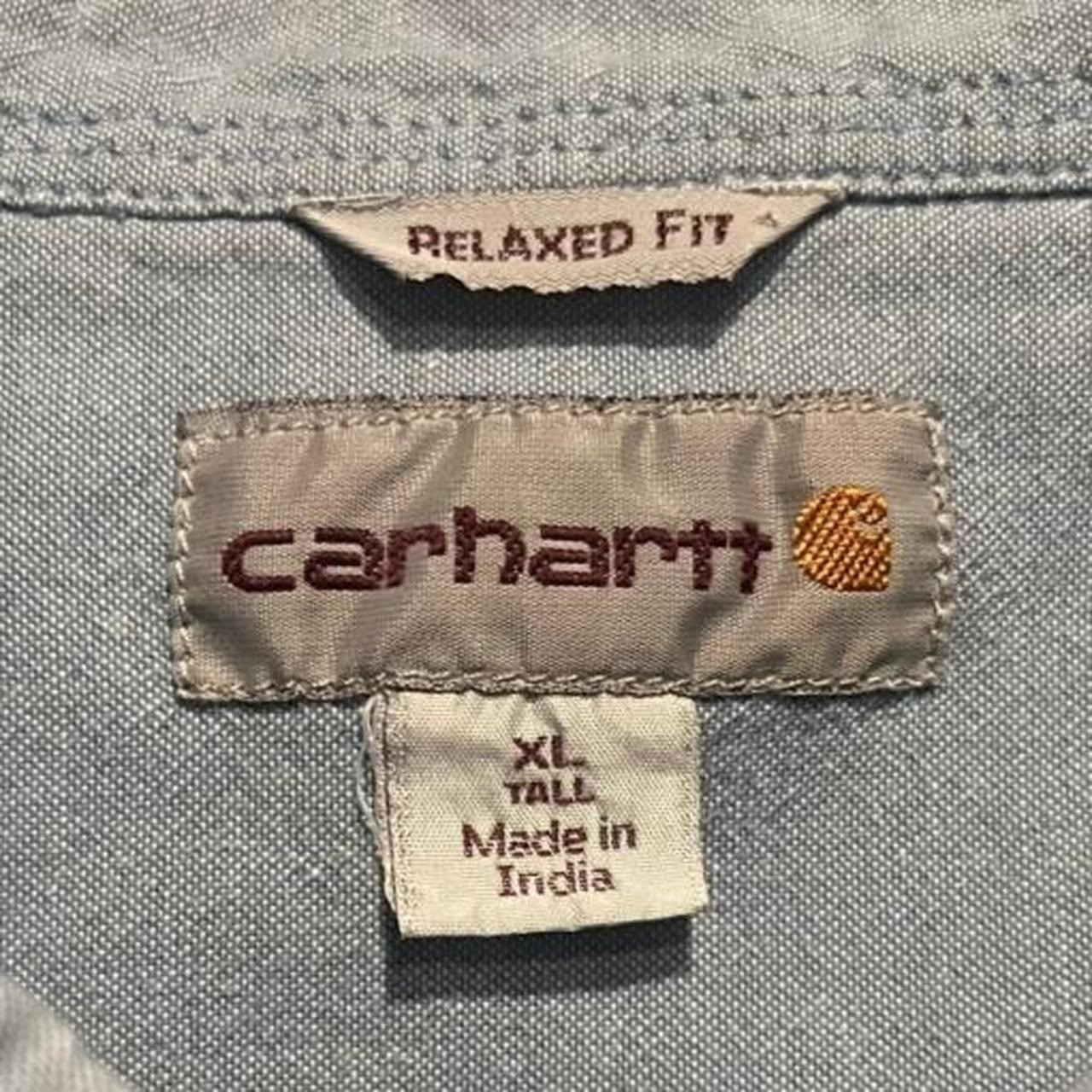 Carhartt Relaxed Fit Short Sleeve Button Down Shirt XL Utility Tech Gorpcore