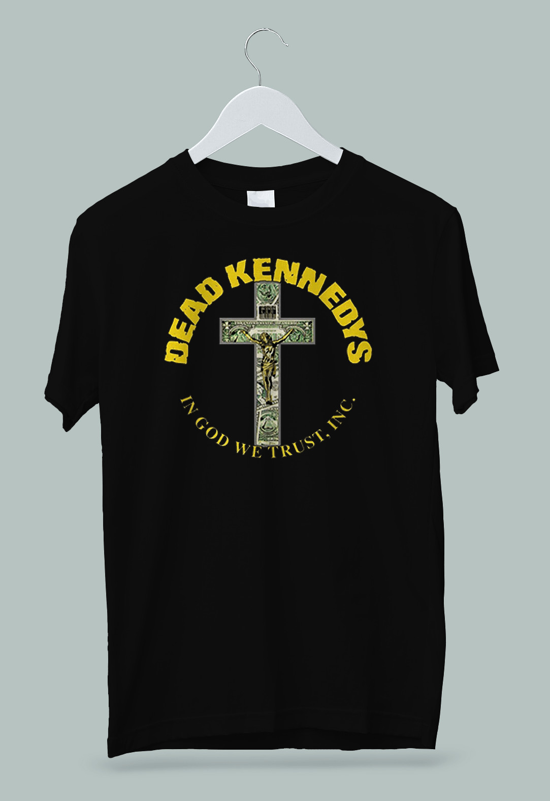Dead Kennedys In God We Trust Circle T-Shirt S M L XL 2XL 3XL