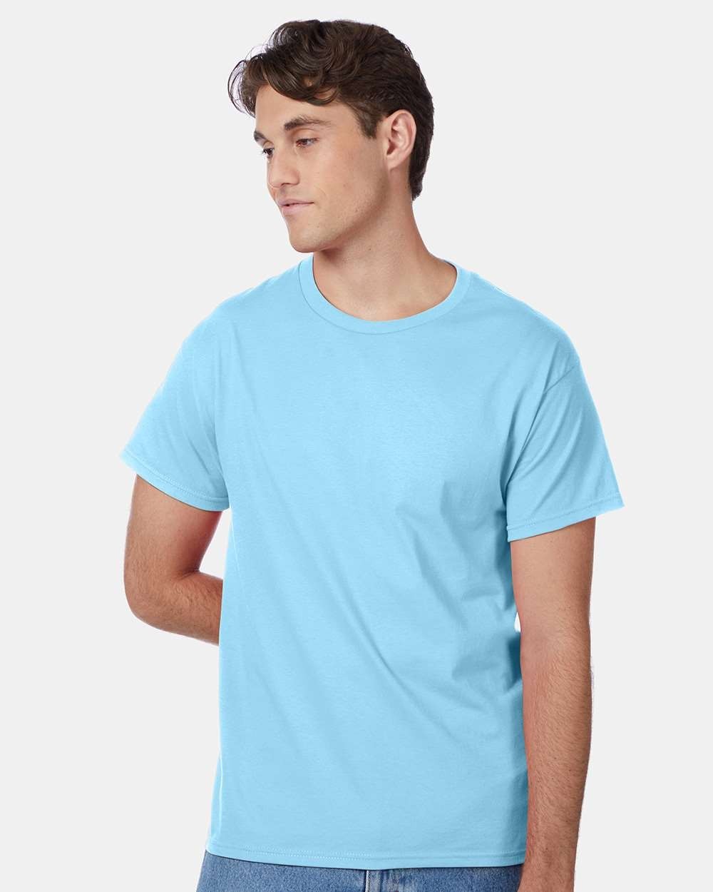 NEW Hanes Men’s ComfortSoft Heavyweight 100% Cotton S-3XL T-Shirt 5250T