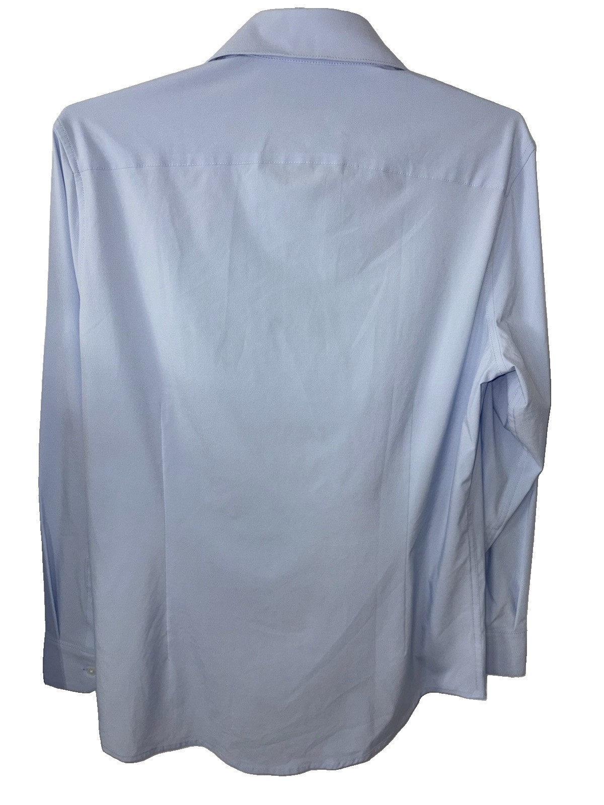 Mizzen + Main Leeward Button Up Shirt Mens Large Trim Fit Long Sleeve Perform