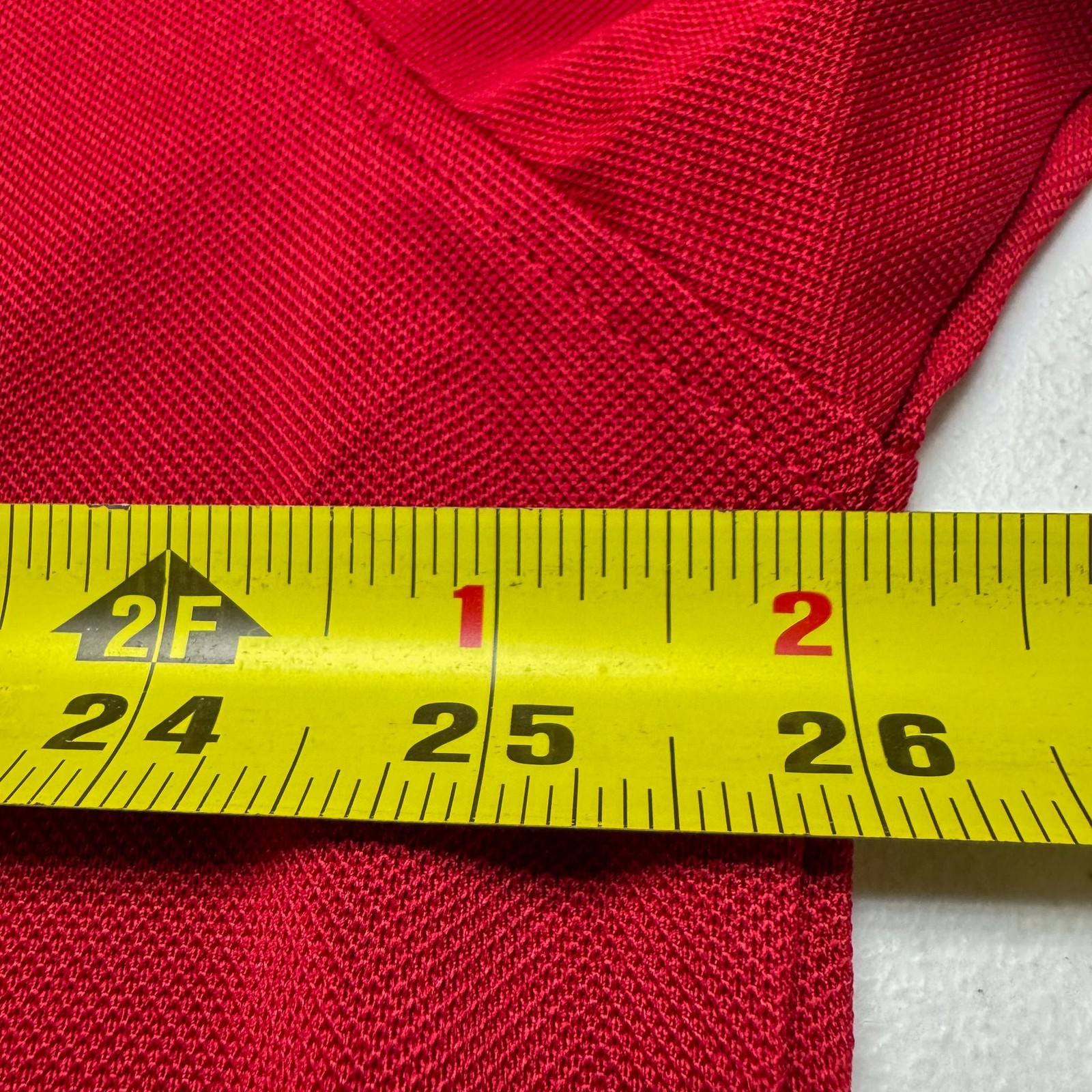 FootJoy Polo Shirt Mens XL Red Gingham Trim Olde Beau Golf Club Embroidered
