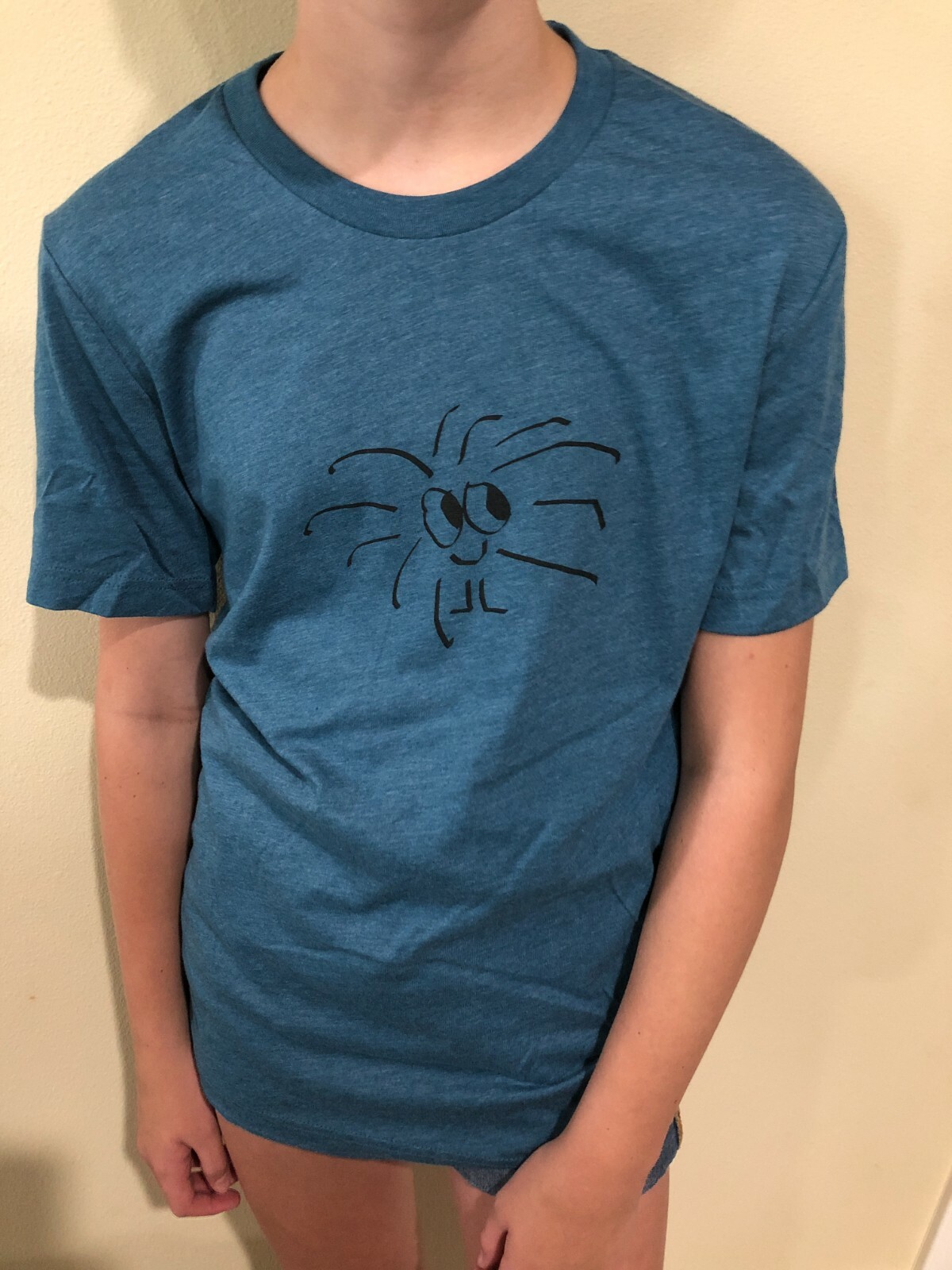 Warm Fuzzy T Shirt size YM – 2XL,Teal, Quirky T Shirt Unisex, multiple sizes