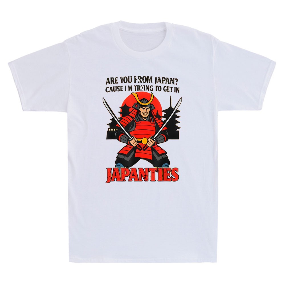 Are You From Japan Cause I’m Trying to Get in Japanties Vintage Men’s T-Shirt