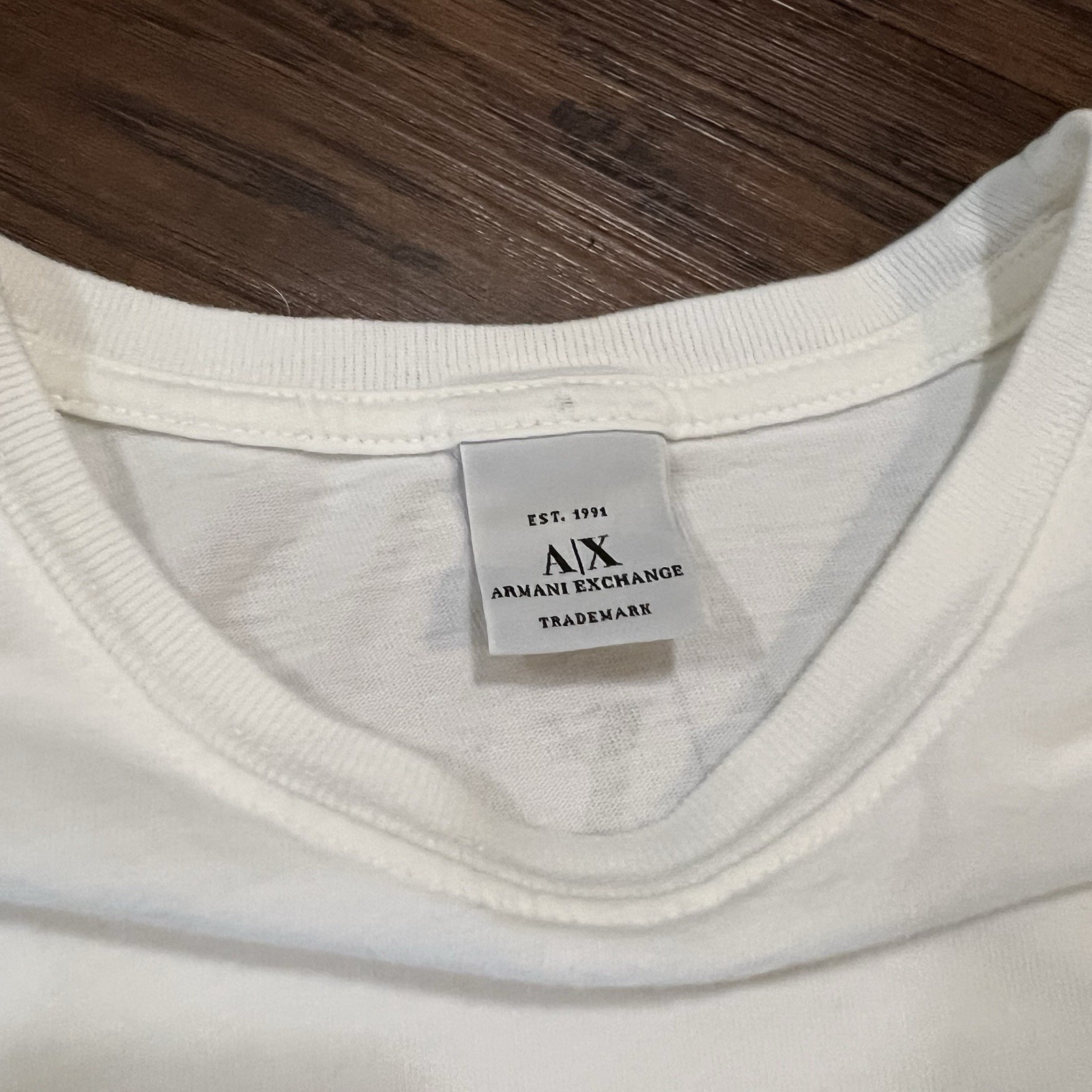 Vintage Single Stitch Armani Graphic Tshirt Large