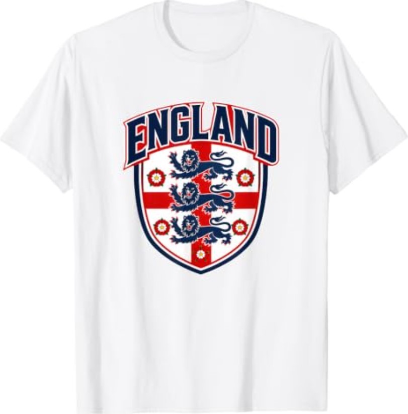 England Shirt with English Flag Men Women England T-Shirt