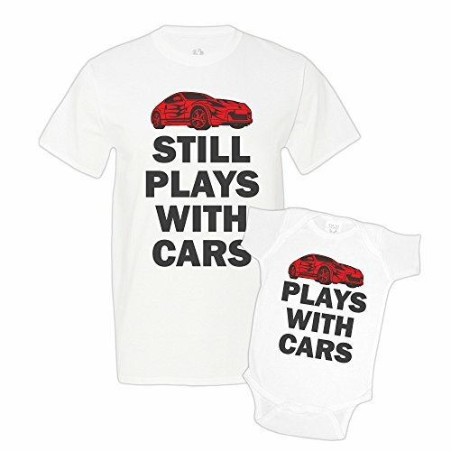 Still Plays with Cars Shirts Matching Father Son Shirts
