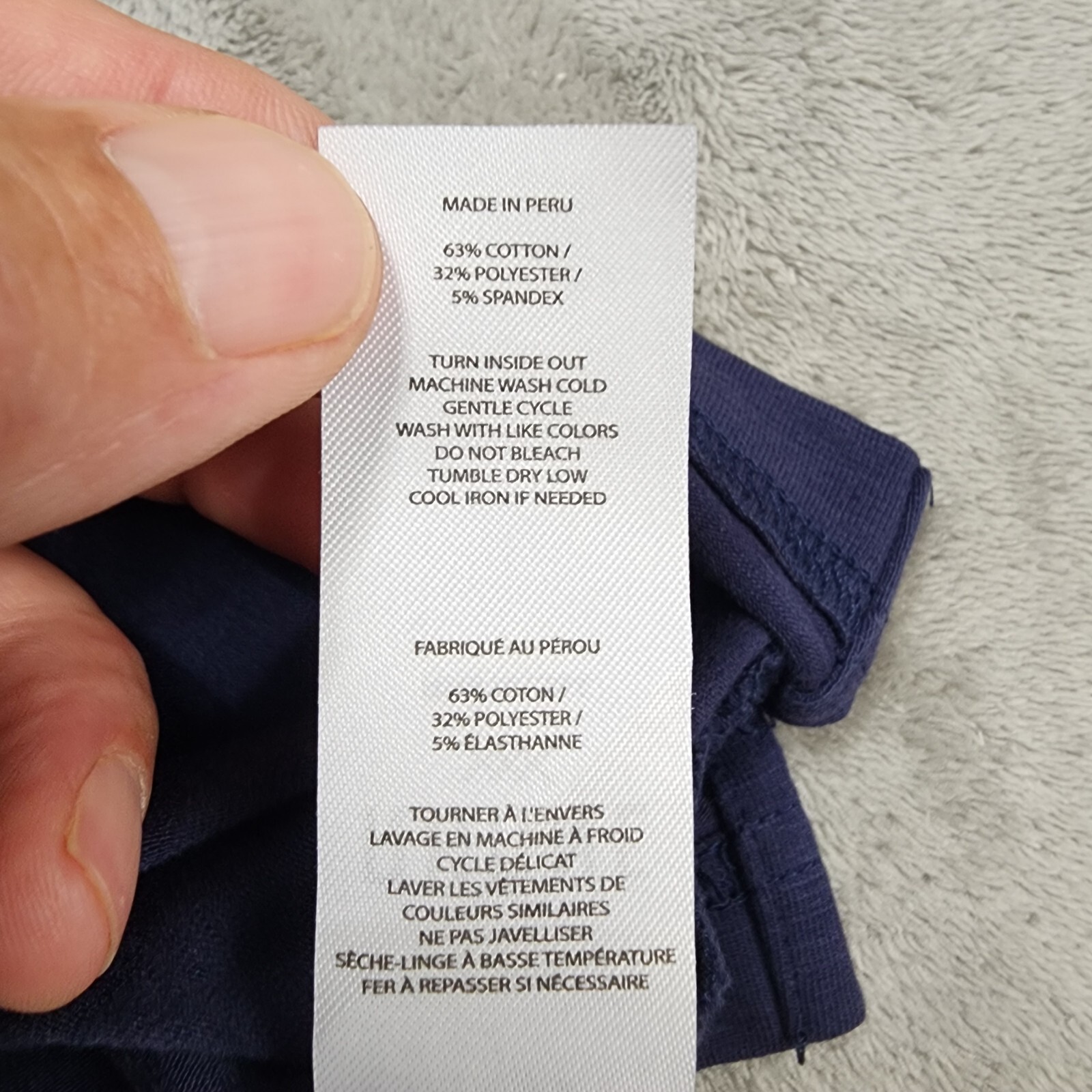 Rhone Shirt Mens Extra Large Blue Solid Cloud 9 Polo Golf Anti Odor Classic Fit