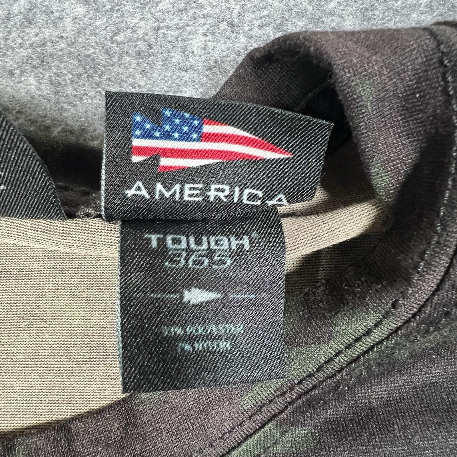 GORUCK Tough Pocket Tee Men’s Large Green Black Camo T-Shirt Made in USA