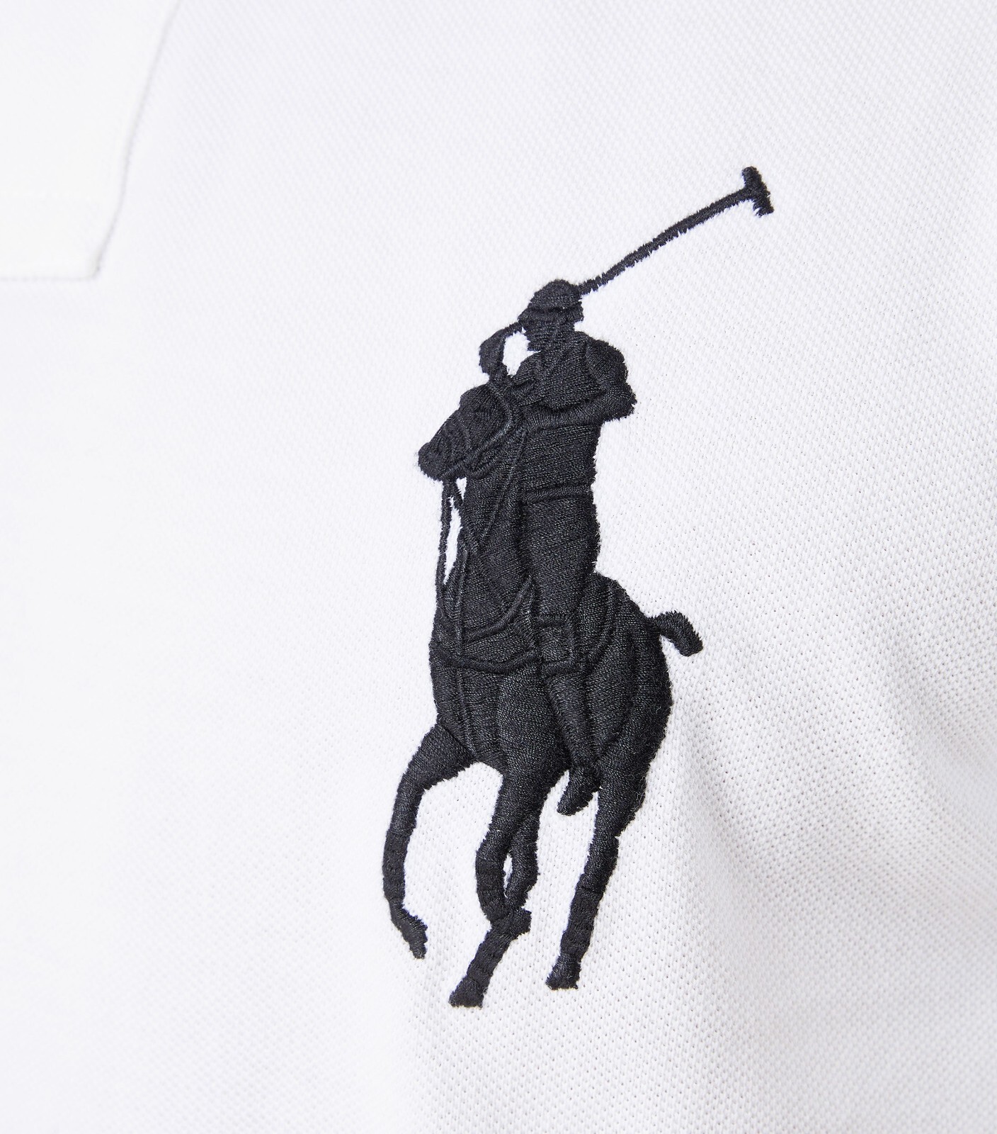 *NWT – POLO RALPH LAUREN Mens Big Pony Custom Fit Polo Shirt – WHITE – S – XXL