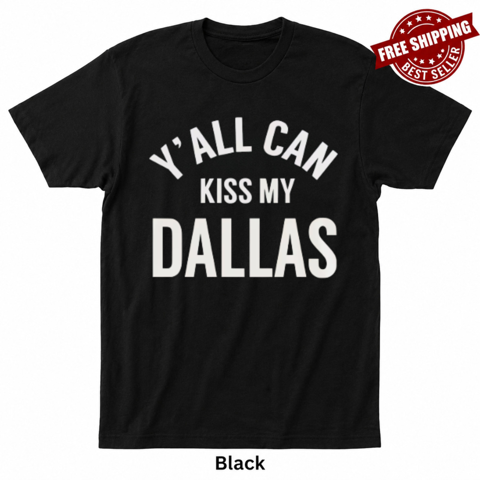 Y’all Can Kiss My Dallas Erling Haaland Shirt WC Texas 2026 Unisex Tshirt, S-4XL