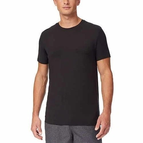 NWT Kirkland Signature Men’s S Crew Neck T-Shirts 6-Pack Black