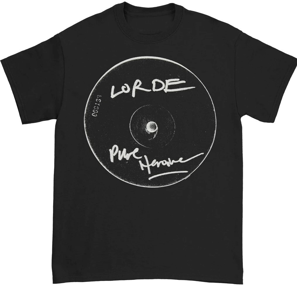 RARE Lorde T-shirt Black Cotton All size S-345XL All size S-345XL HRL101