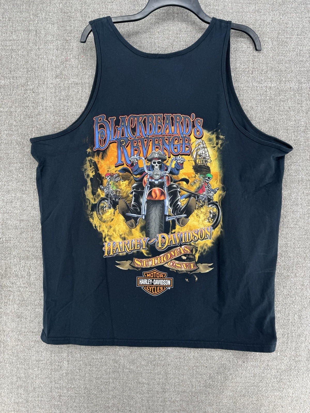 Harley Davidson St Thomas U.S.V.I. Tank Top Size Unknown