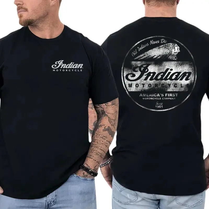 Indian Motorcycles Heritage Graphic T-Shirt for Riders & Motorcycle Enthusiasts