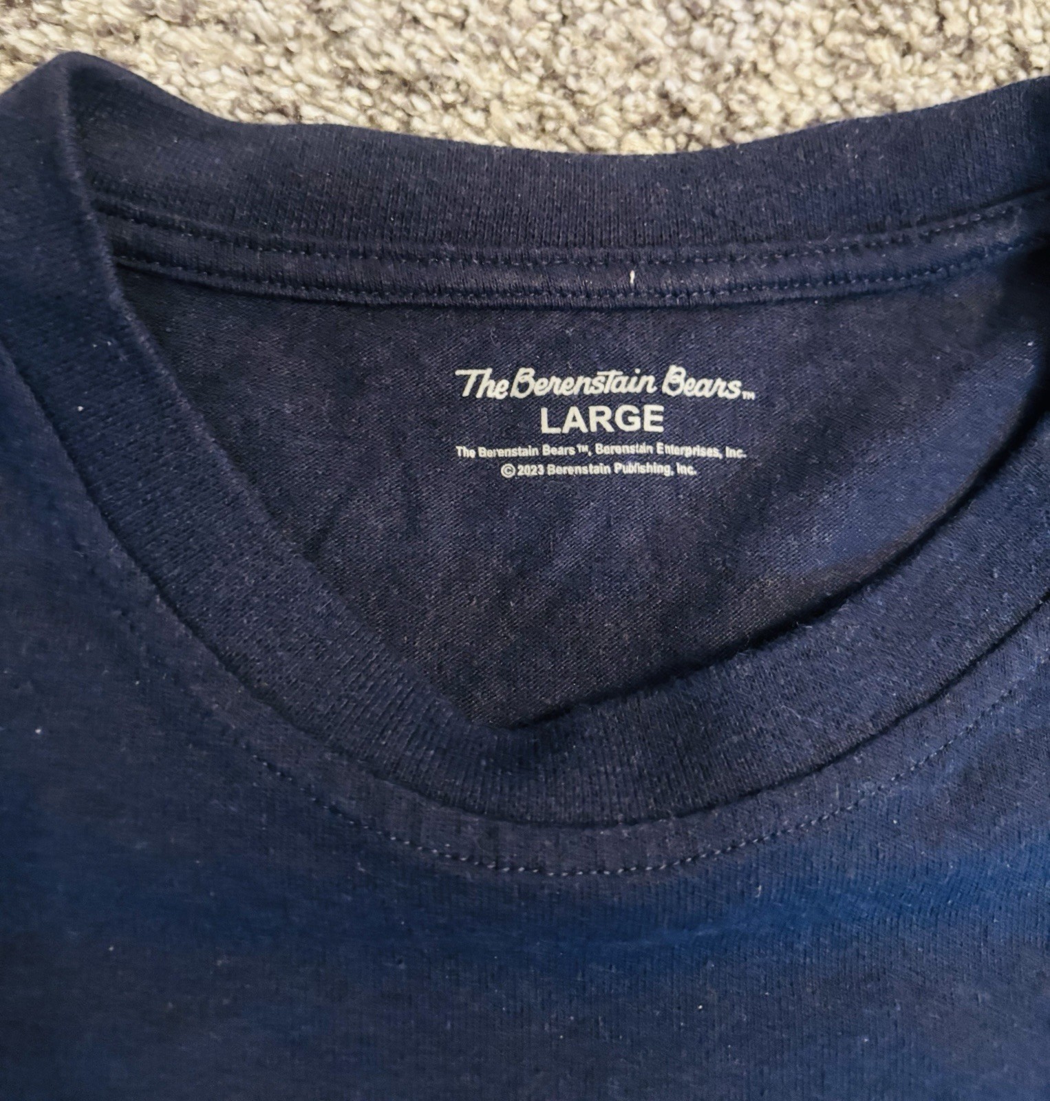 Berenstain Bears Too Cool for School Men’s T-Shirt Size Large
