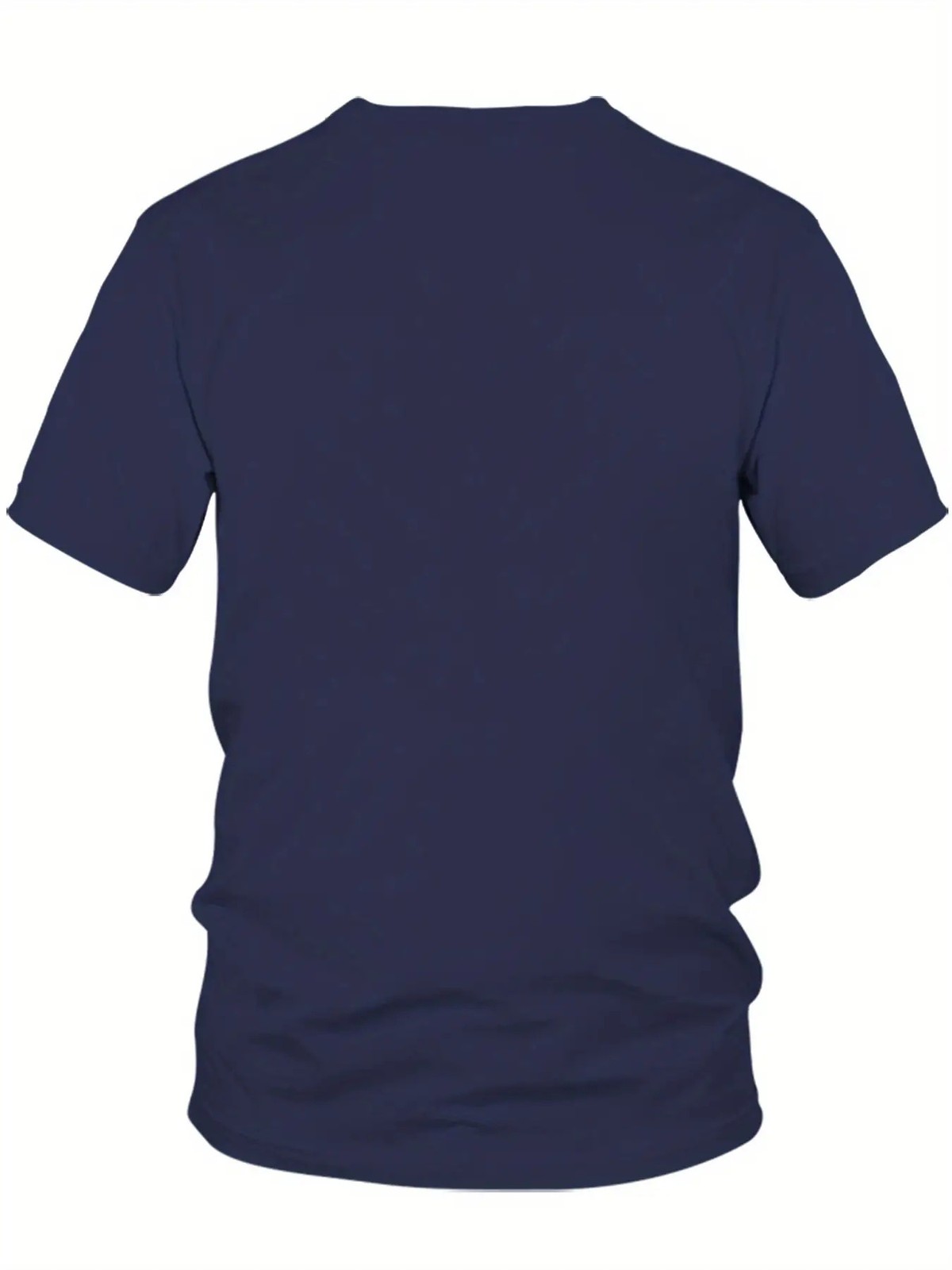 Customizable Mens Short Sleeve Round Neck T-Shirt Summer Casual Sportswear Gift❀