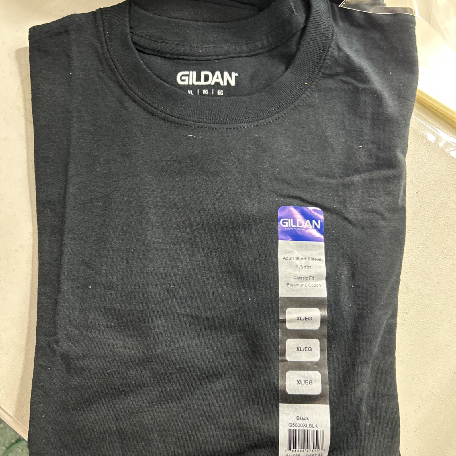 Gildan Mens G500 Solid Heavy Cotton Plain Short Sleeve Blank Casual Fit T-Shirt