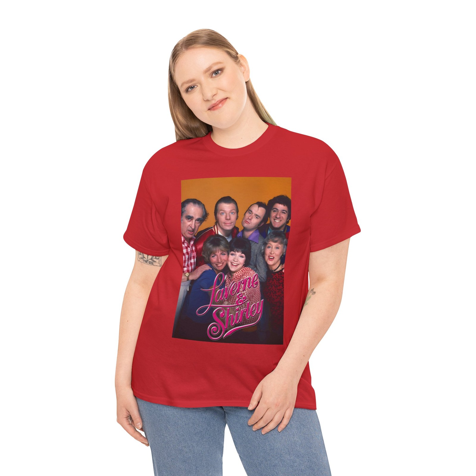 Laverne & Shirley TV (1976-83) T-Shirt Comedy Happy Days 50s 60s 70s