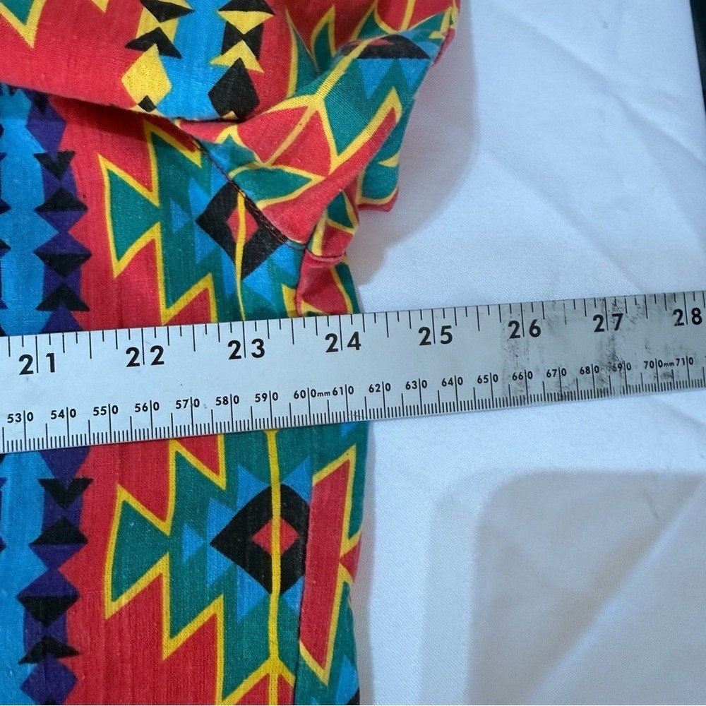 Colorful Geometric Pattern Dress Shirt