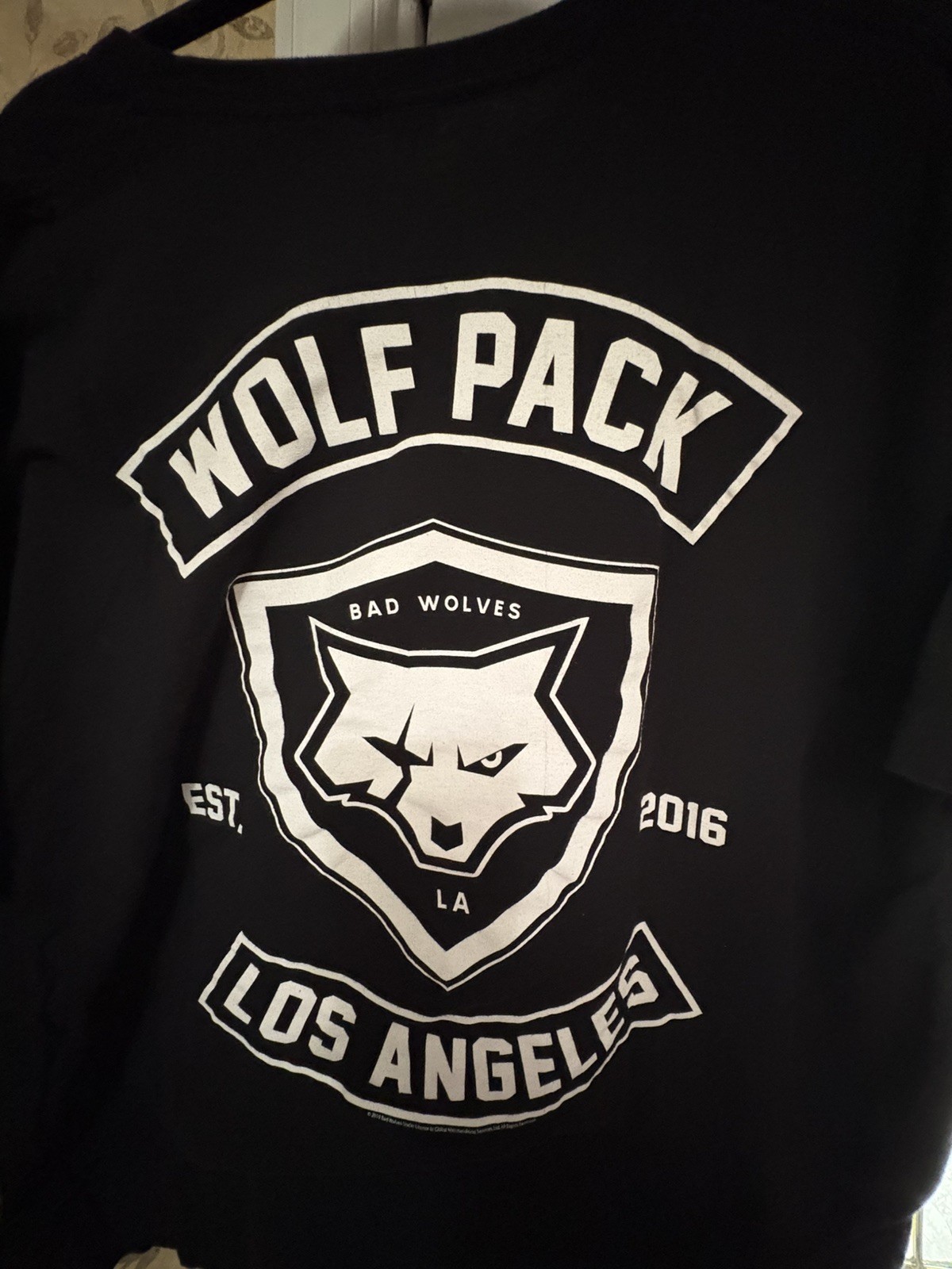 Bad Wolves N.A.T.I.O.N. 2019 tour issued shirt 2X