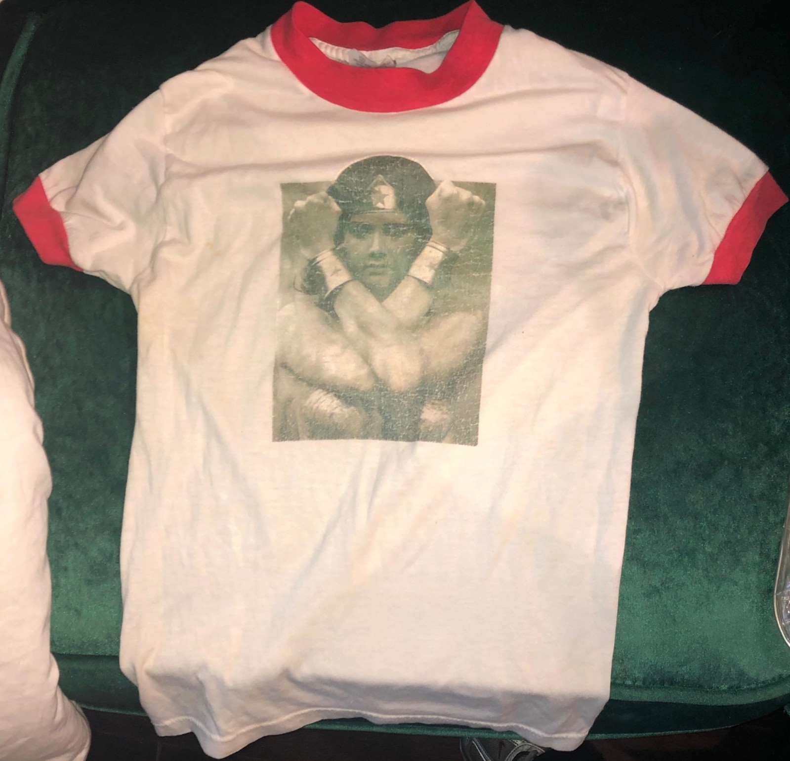 Vintage 90s Wonder Woman Touch Of Gold White T-Shirt Size 14-26 s