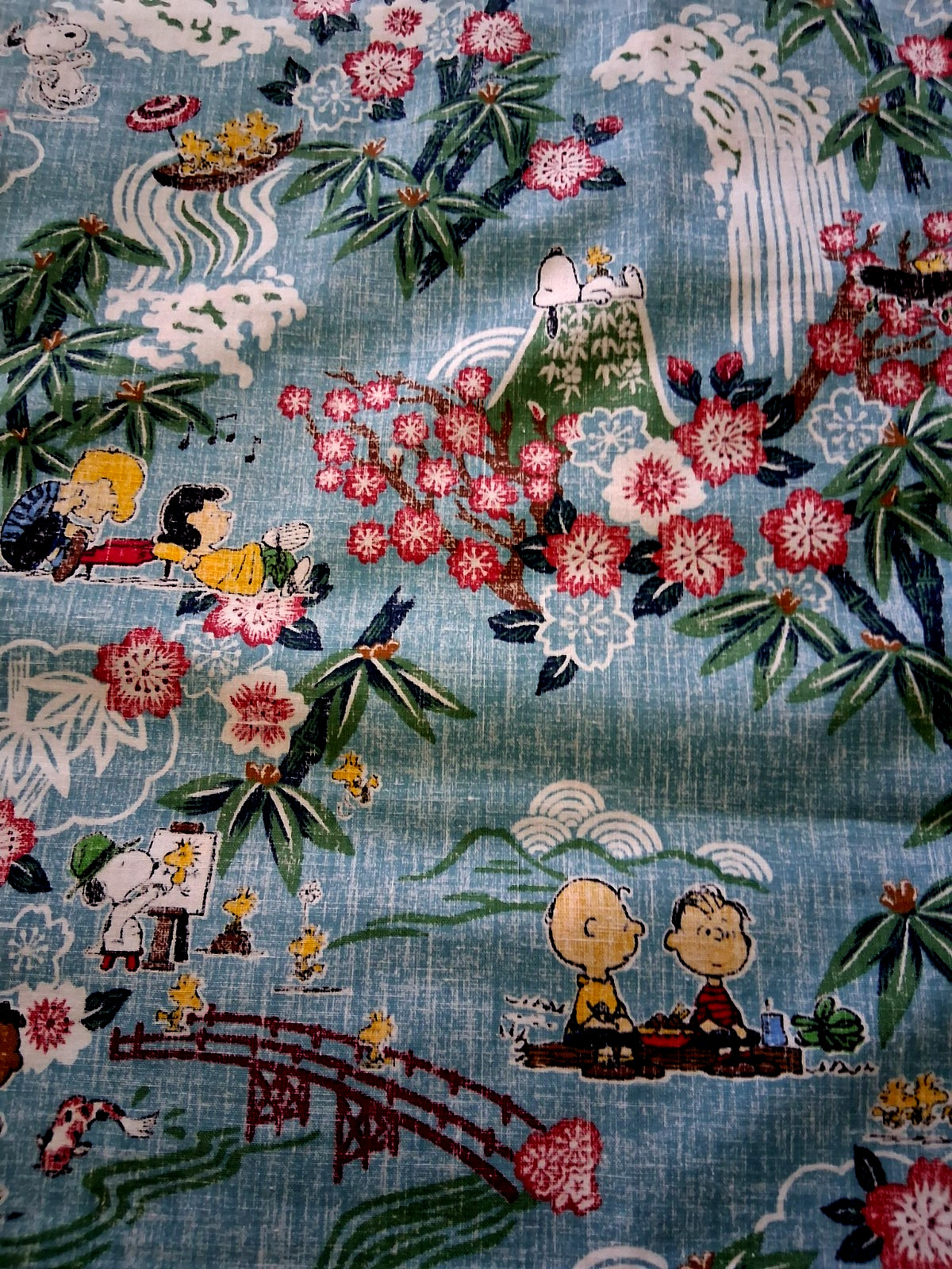 Reyn Spooner Men’s PEANUTS IN JAPAN NWT PULLOVER Classic Fit Aqua Shirt Sizes