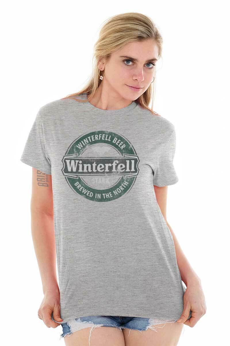 Beer Brewed In North Funny TV Show Gift Idea Womens or Mens Crewneck T Shirt Tee