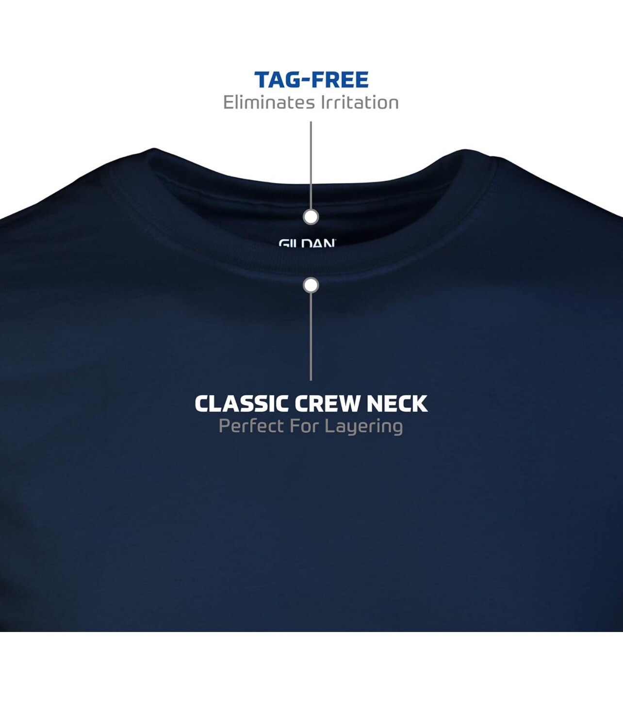 Gildan Men’s Crew T-Shirts, Multipack, Style G1100 Size XL