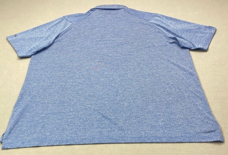Callaway Opti-Dri Polo Shirt Men’s 3XLT Blue Heathered Golf Casual 10148