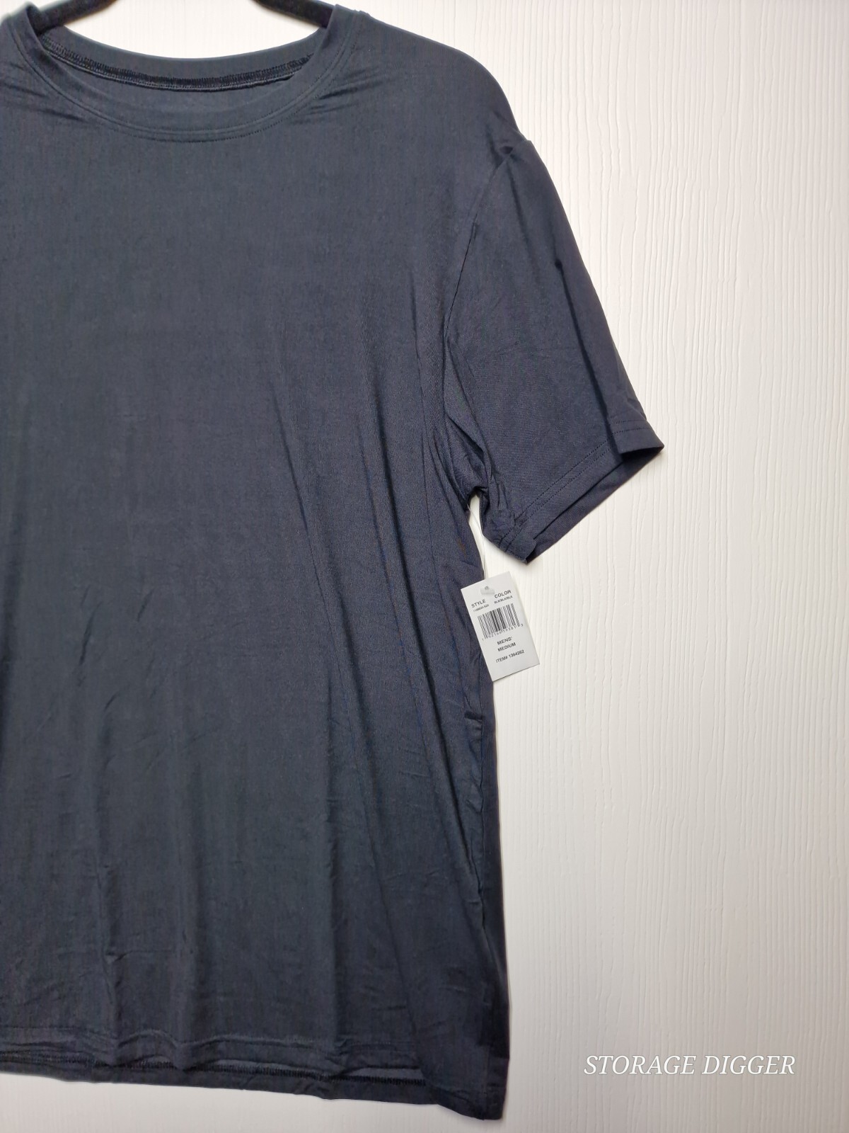 32 Degrees Cool Mens Shirt Size Medium Sleep Tee Black Short Sleeve New