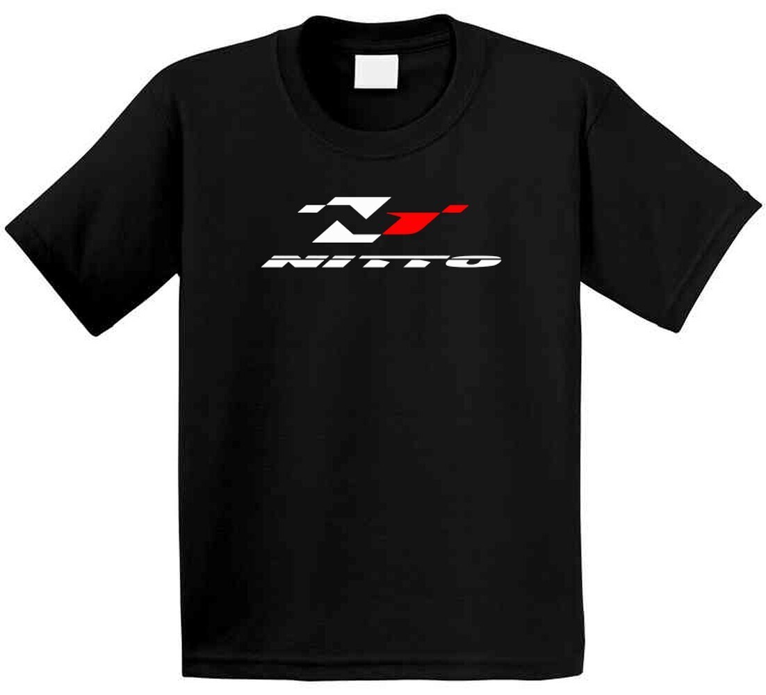 Nitto Tires Racing Wheels Street Track Logo T Shirt