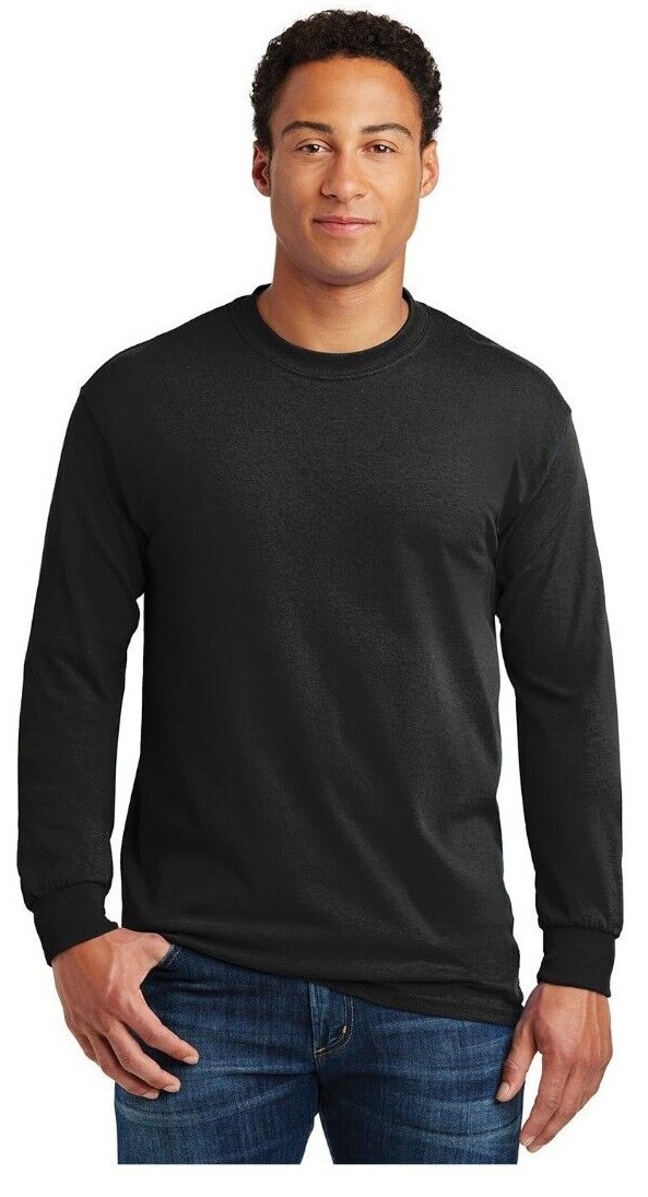 Gildan Heavy Cotton 100% Cotton Long Sleeve Tshirt – 5400