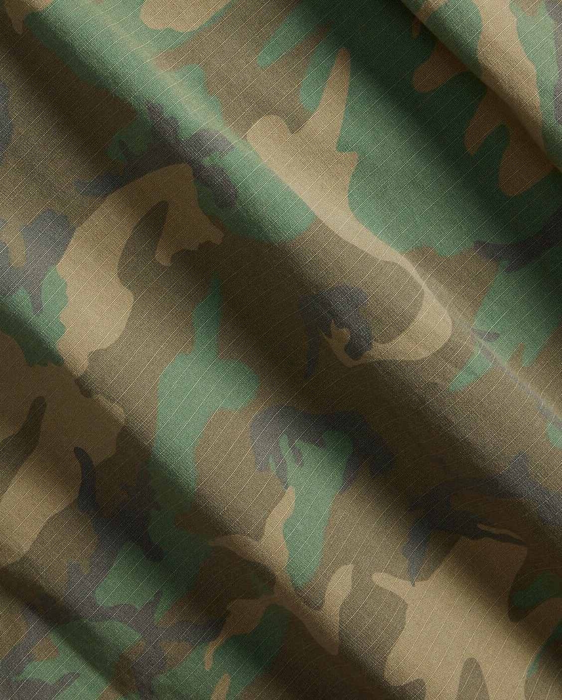 Polo Ralph Lauren Military Army Camo Officer Soldier Camp Overshirt Shirt Jacket