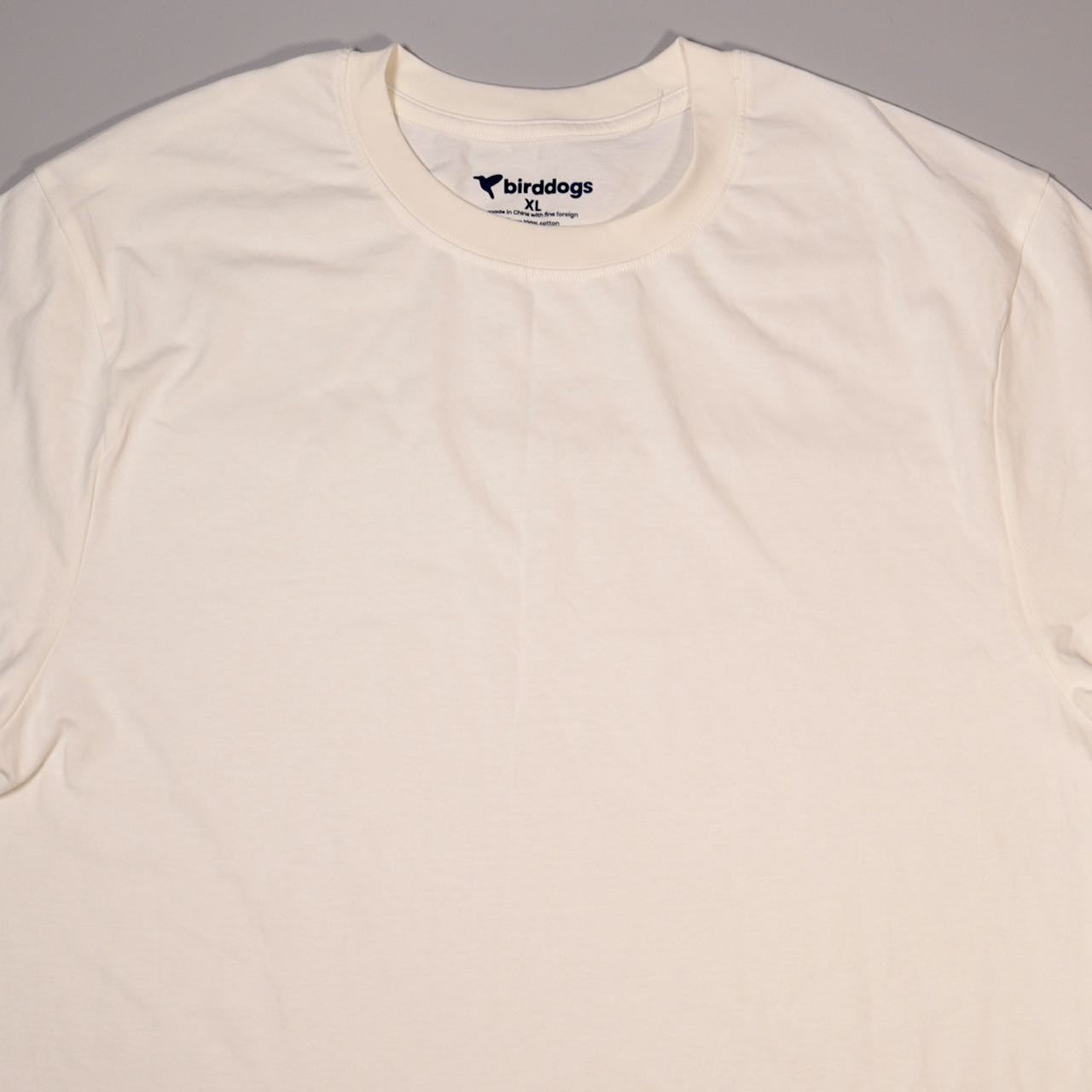 Birddogs Short Sleeve T-Shirt White Heavy 100% Cotton Mens XL