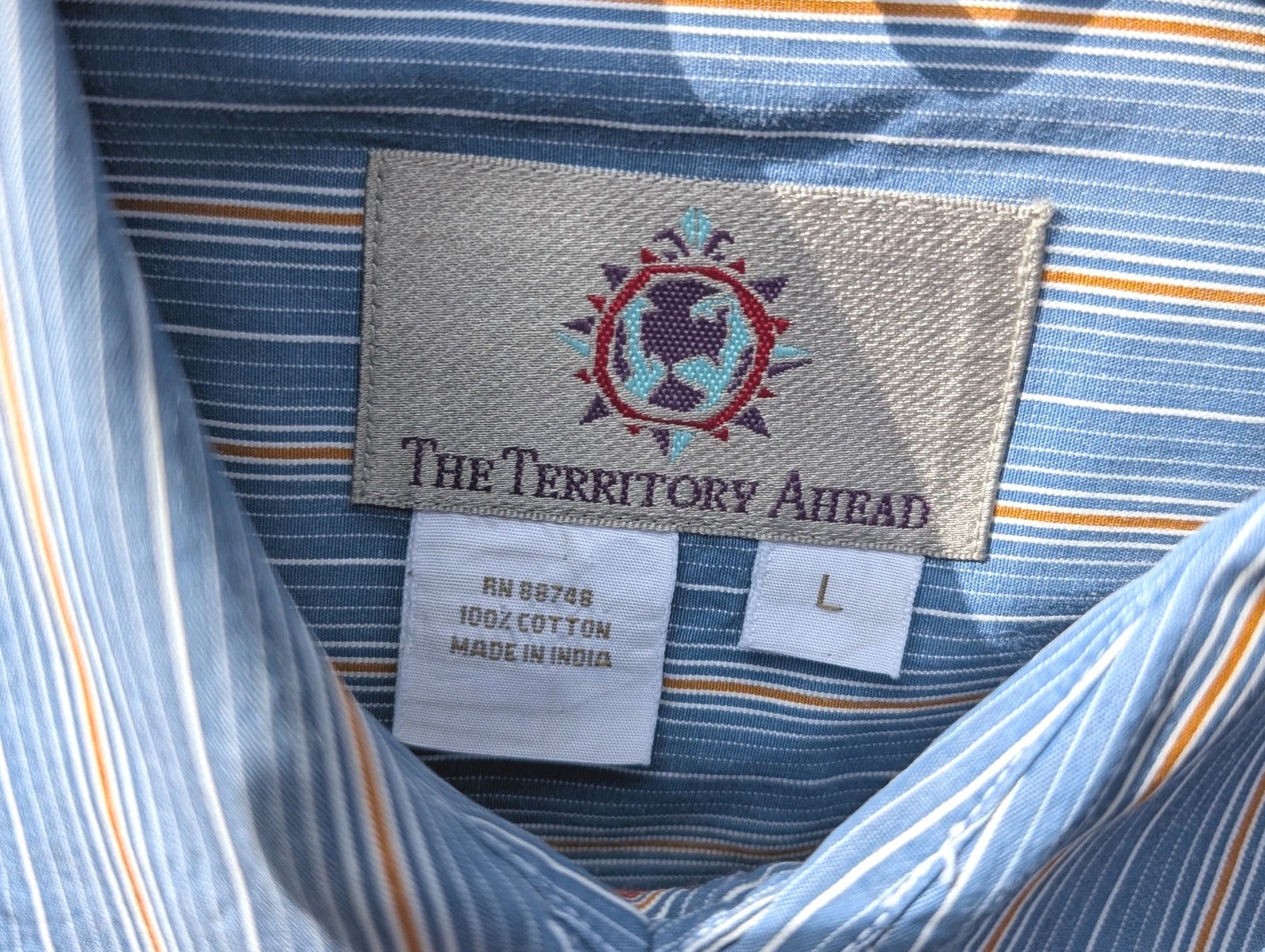 3 L Men’s Button Down Shirts Peter Millar Van Heusen Territory Ahead Business