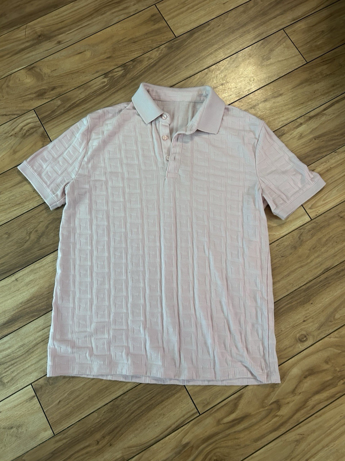 Express men’s modern prep short sleeve sweater polo No Brand Tag. RN# 55285.