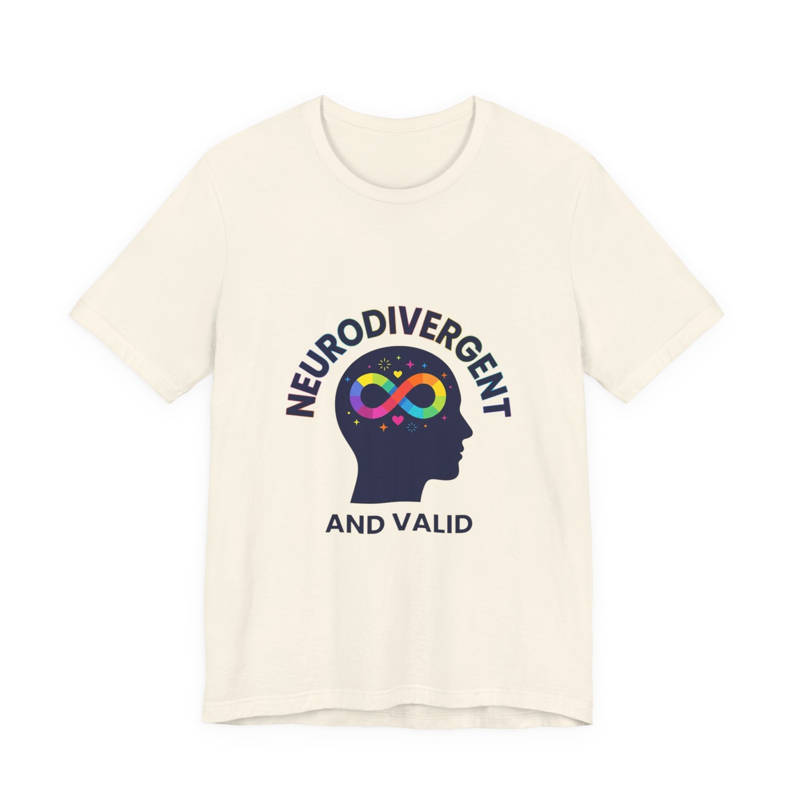 Neurodivergent And Valid T-Shirt | Autism Acceptance, Autistic Pride