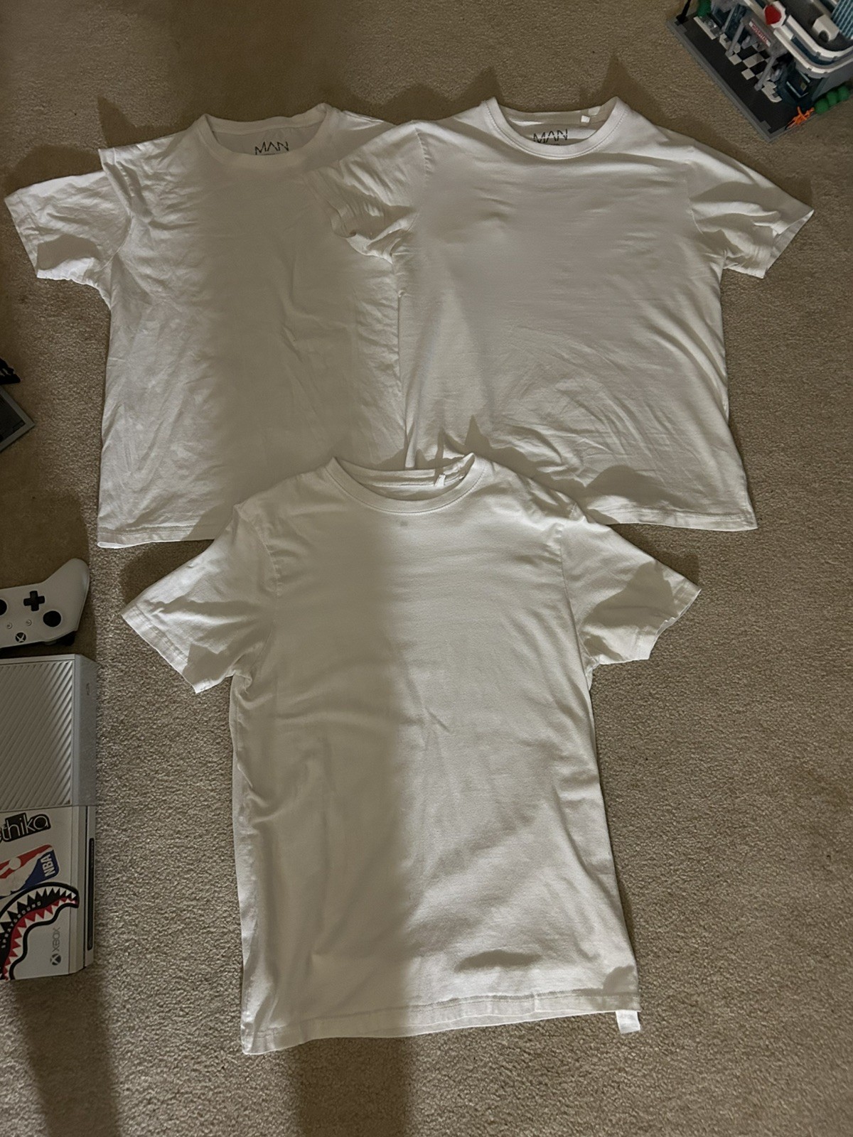 3 pack White Crew Neck slim fit muscle shirt tee shirt – Classic Men’s Tee