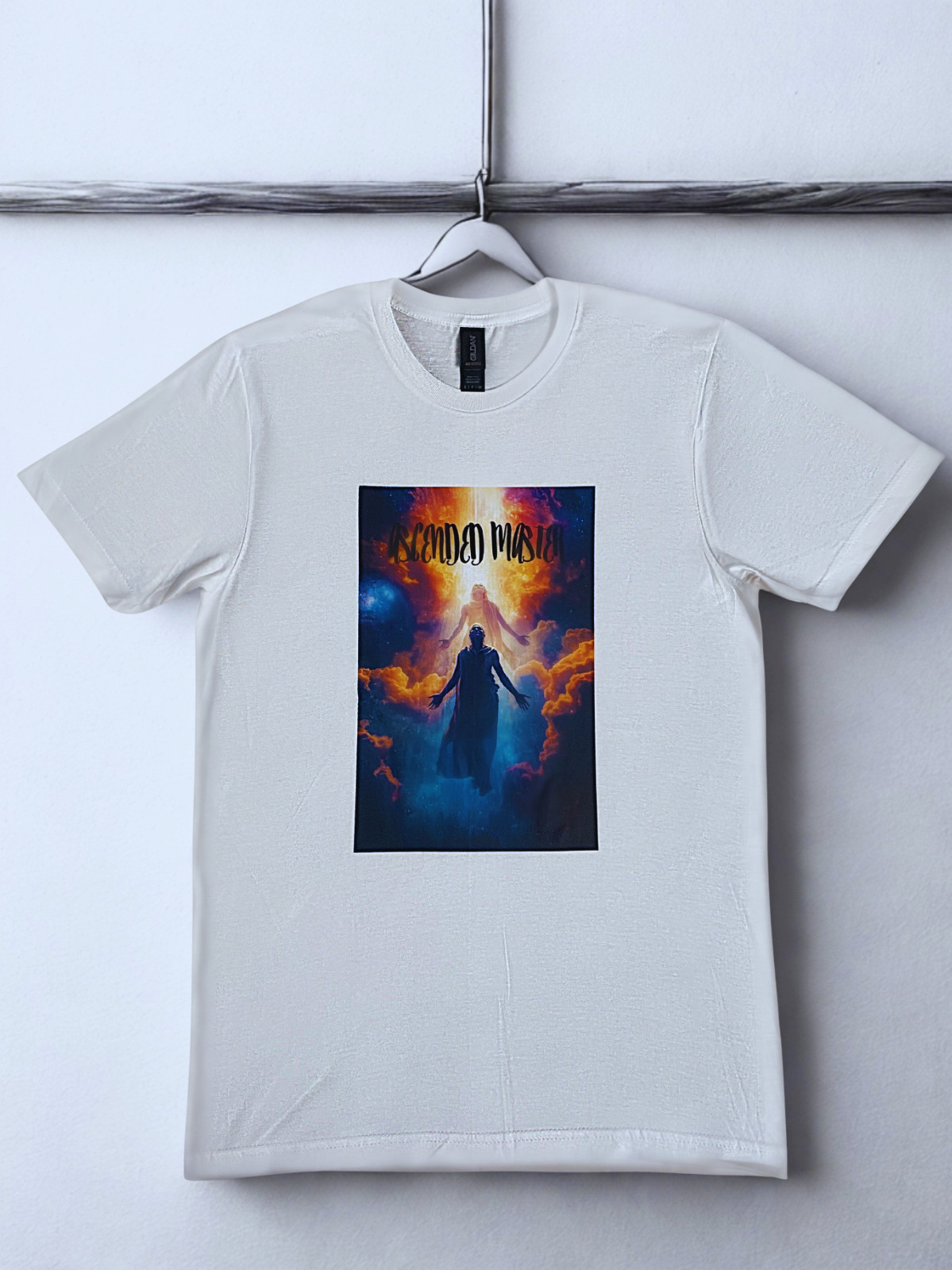 DTF Custom Made – ASCENDED MASTER Short Sleeve T-Shirt – White SML