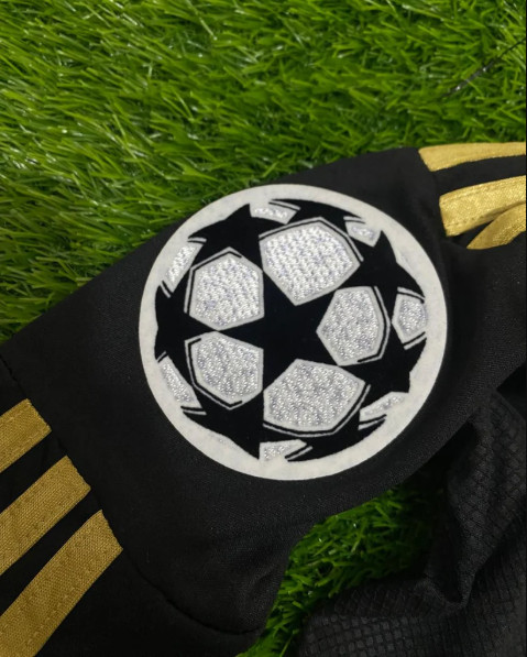 C.Ronaldo #7 Real Madrid Away Jersey Black 2011/12 Football Long Sleeve All size