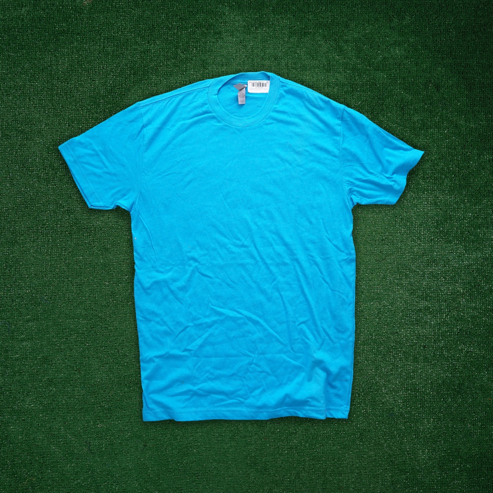 Next Level Men’s Tri-Blend (Turquoise) Tri-Blend Crew Neck Premium Blank T-Shirt
